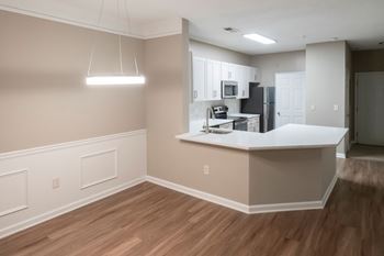 Open air kitchen space